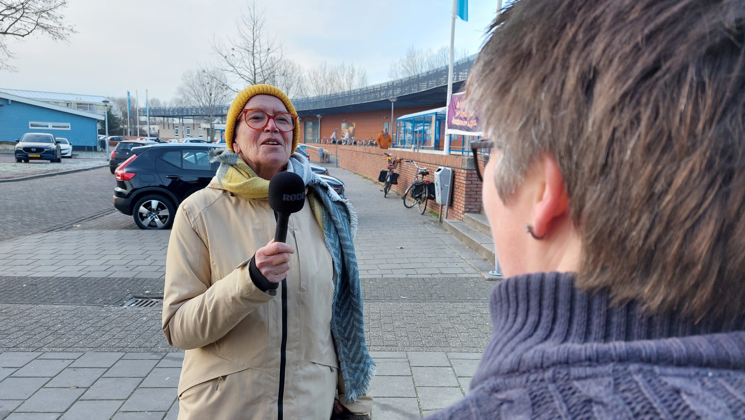 Interview bij de Albert Heijn in Kruidenwijk