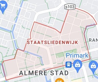 Google Maps Staatsliedenwijk